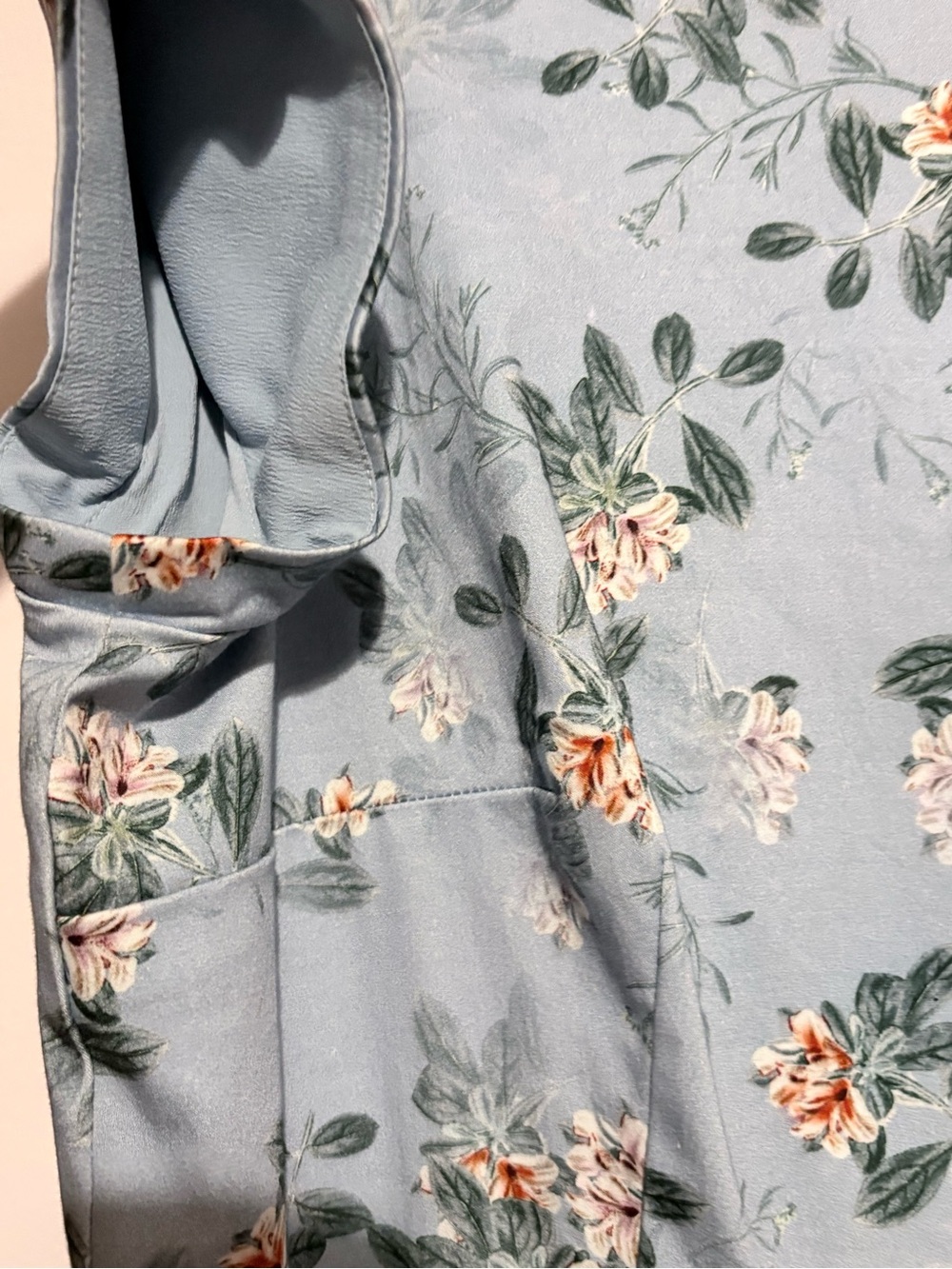 French Connection Kioa Blue Fit and Flare Dress - Picture 4 of 7